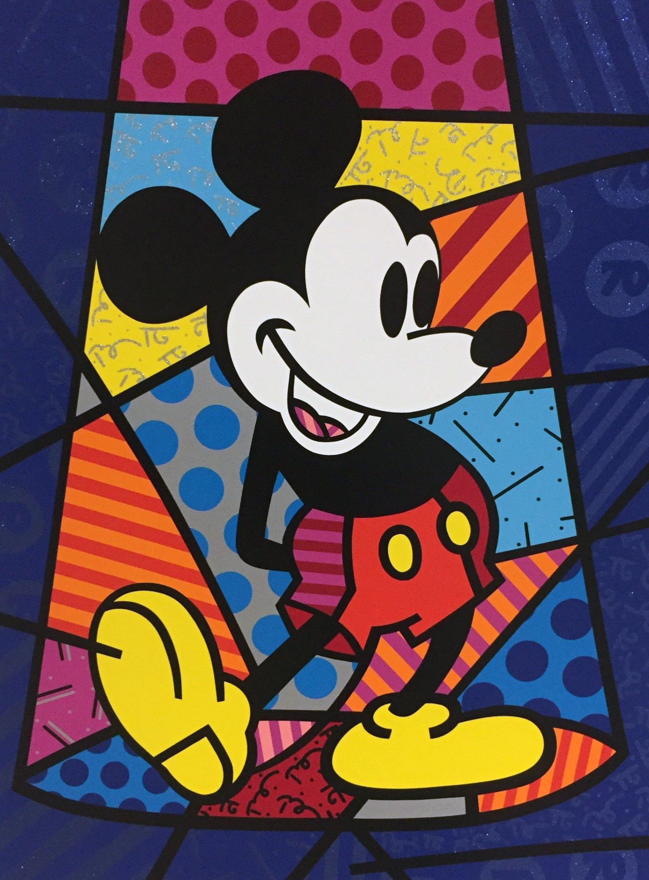 romero britto mickey