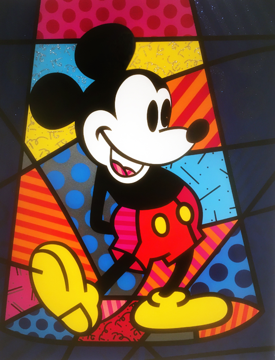 romero britto mickey