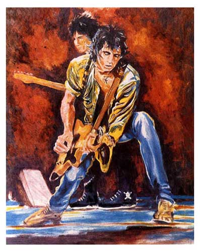 Ronnie Wood Rolling Stones Art For Sale