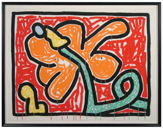 keith haring rain dance