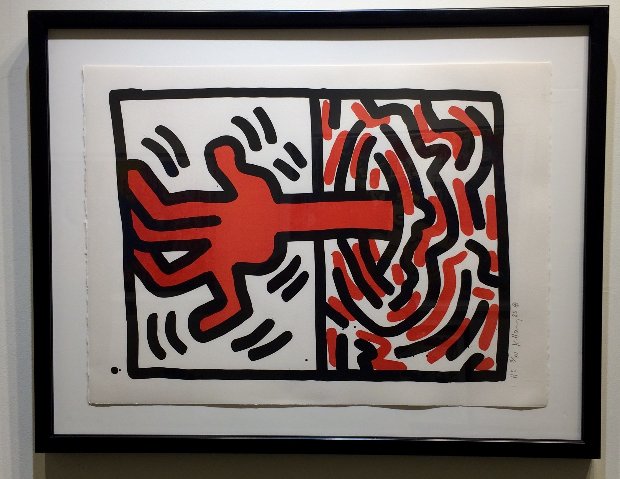 keith haring rain dance