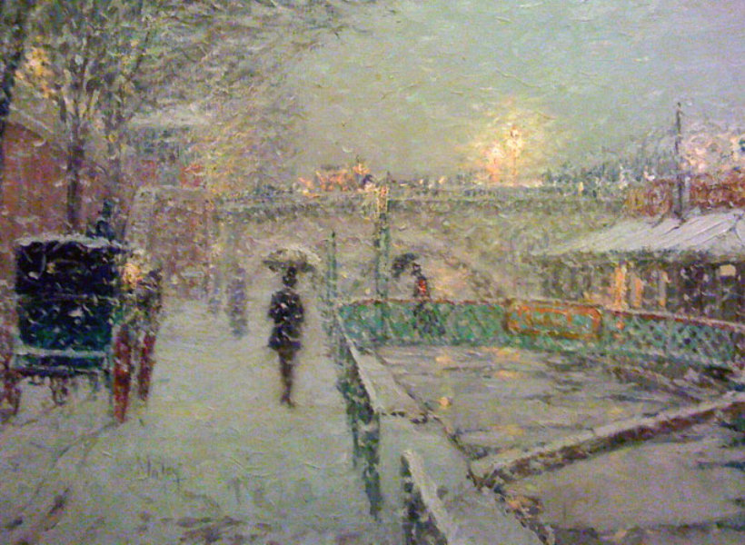  - Alan_Maley_Bridges_of_Paris_in_Winter