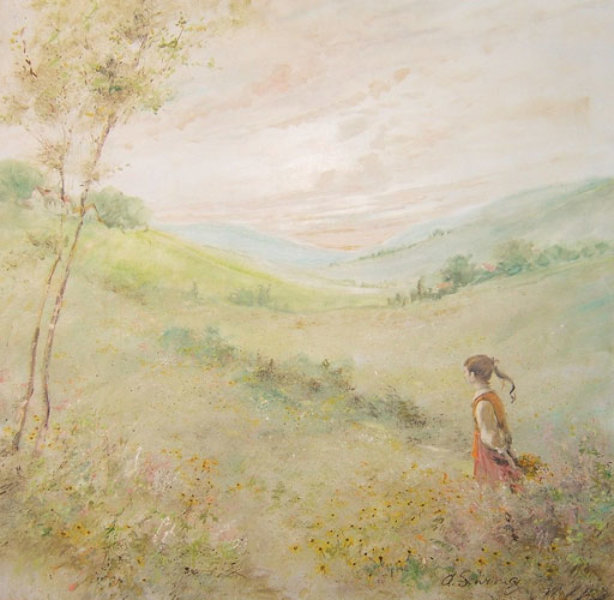 Girl In Field