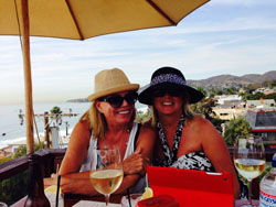 Donna Rose and Helen Margulis in Lajolla 2014