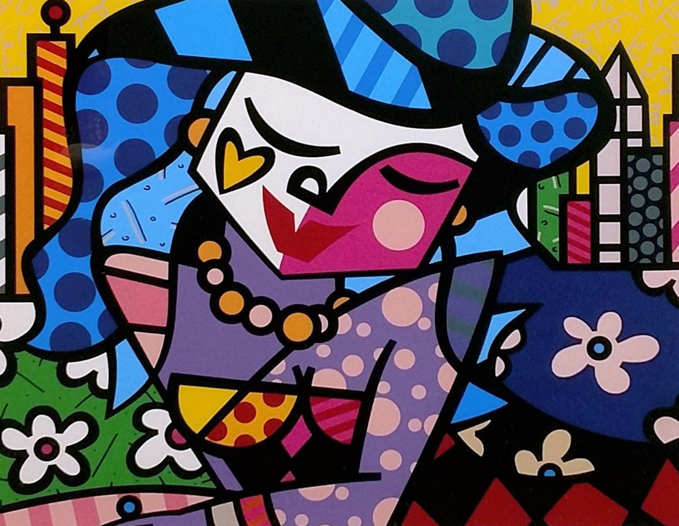 Romero Britto American Brazilian Pop Artist For Sale 188