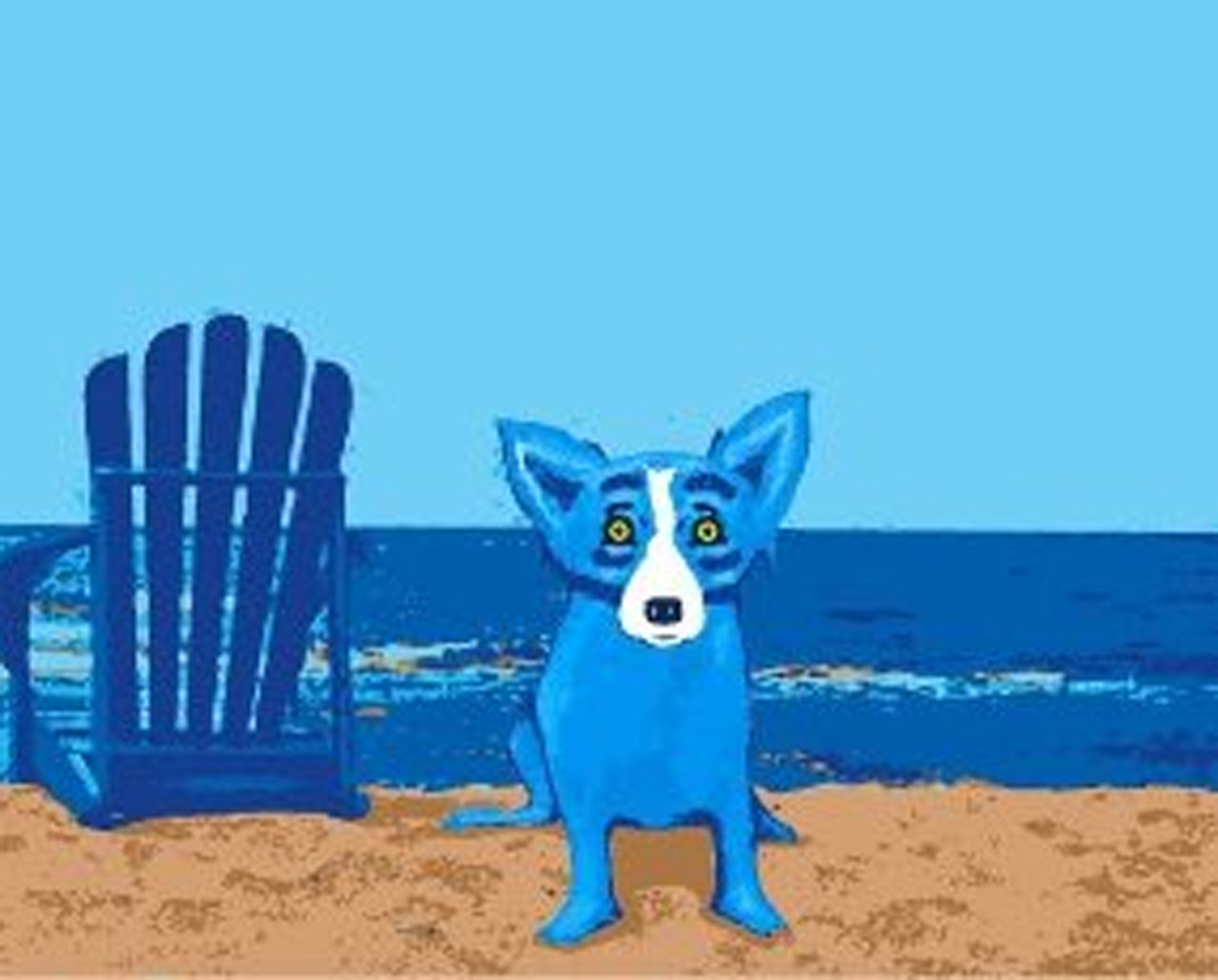 Blue Dog George Rodrigue Art for Sale