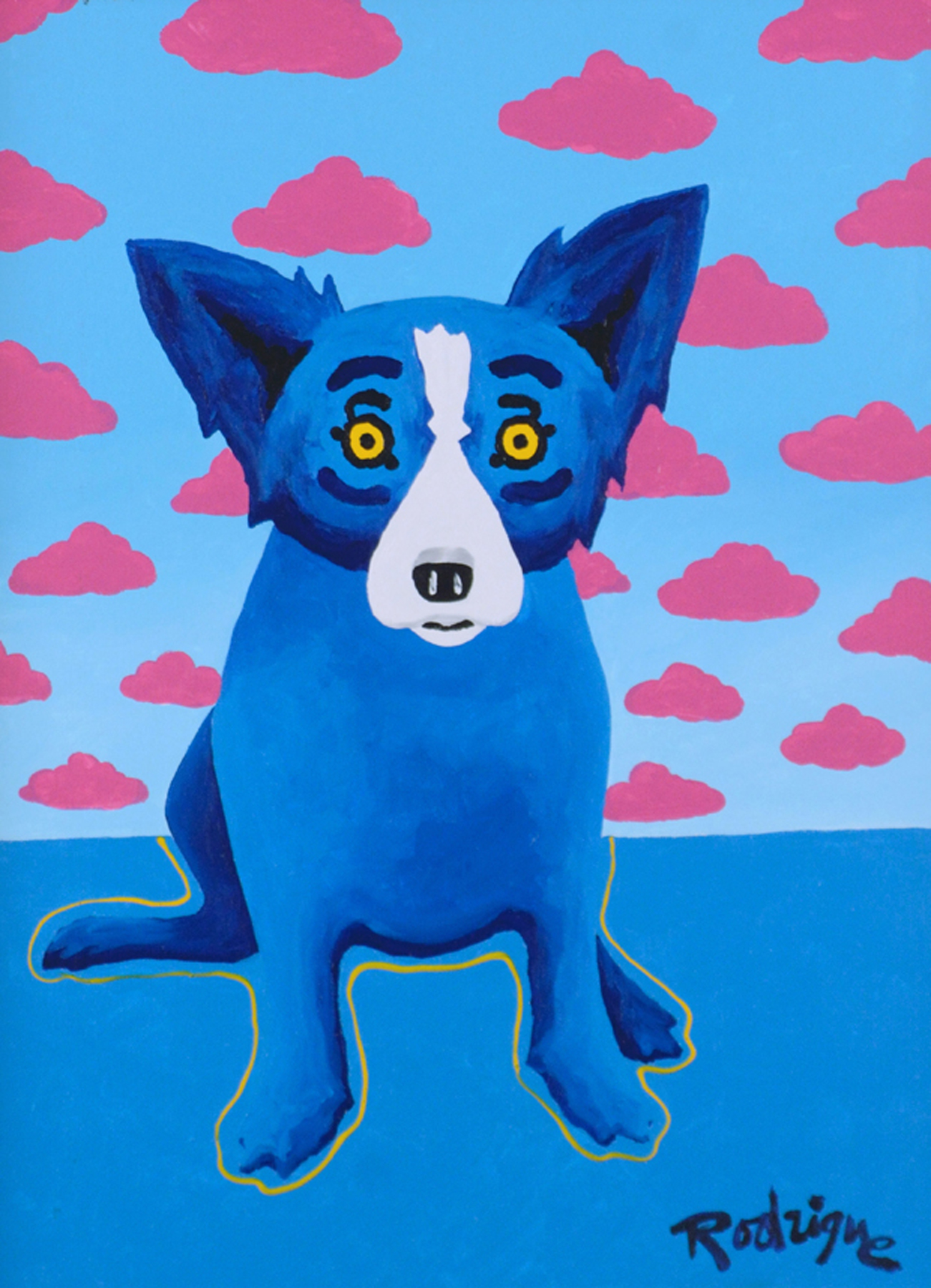 Blue Dog George Rodigue American Cajun Dog Artist For Sale 80 Listings   Rodrigue 117540 6 