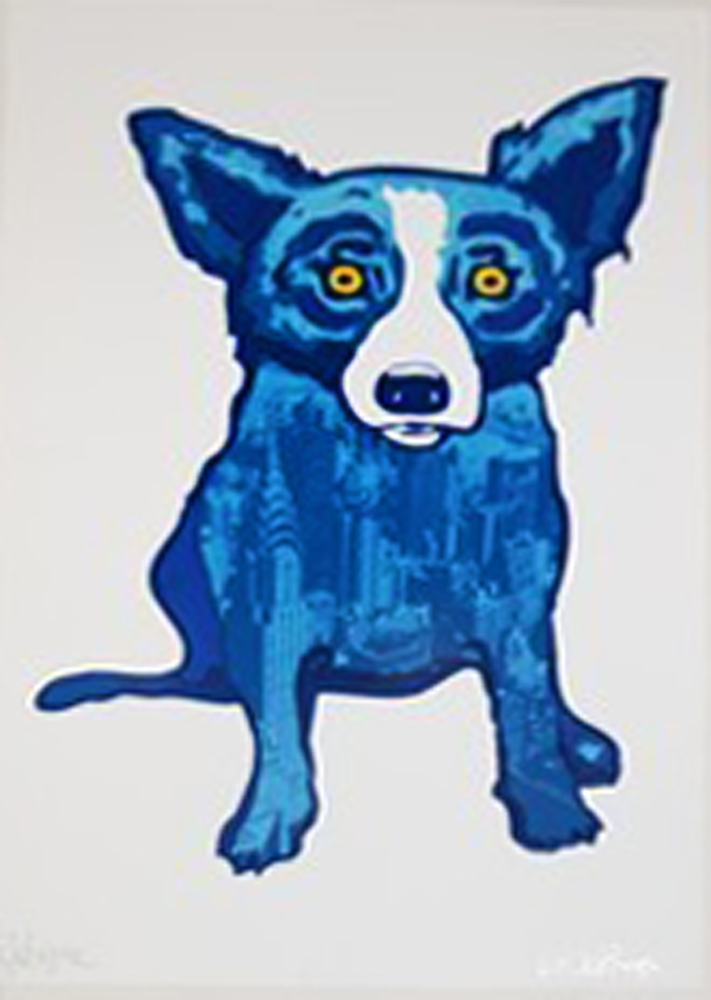 Blue Dog George Rodrigue Art For Sale   Rodrigue 118104 2 