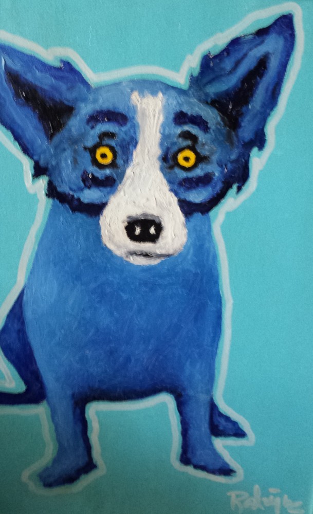 Blue Dog George Rodrigue Art For Sale   Rodrigue 29676 2 