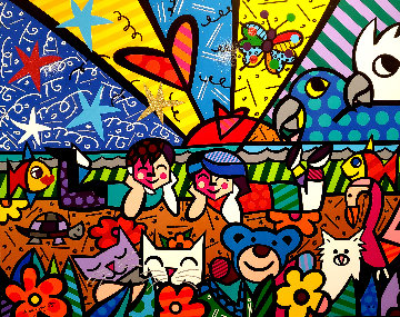 Romero Britto Brazilian Contemporary Pop Artist 203 Listings