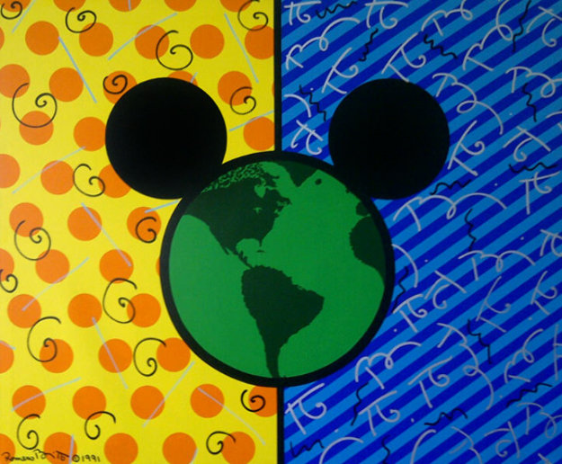 romero britto mickey