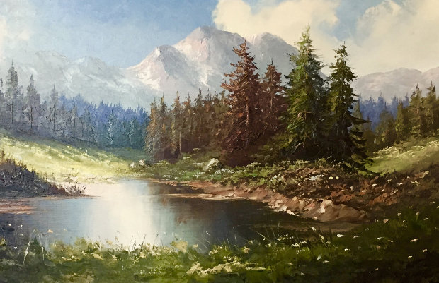 Pristine Wilderness 21x27 by Caroll Forseth