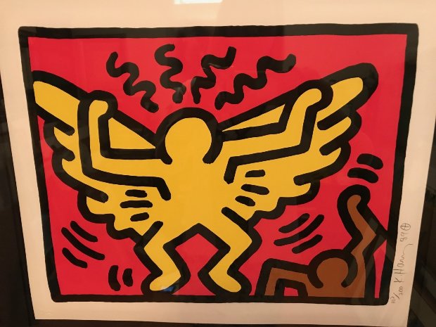 keith haring rain dance