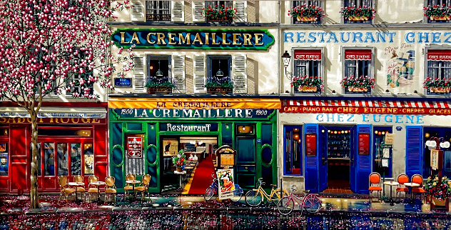 Le Vieux Chalet: Sidewalks of Paris Suite 2002 Serigraph 18x24 by ...