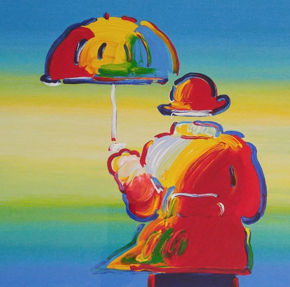 Umbrella Man 2015 by Peter Max