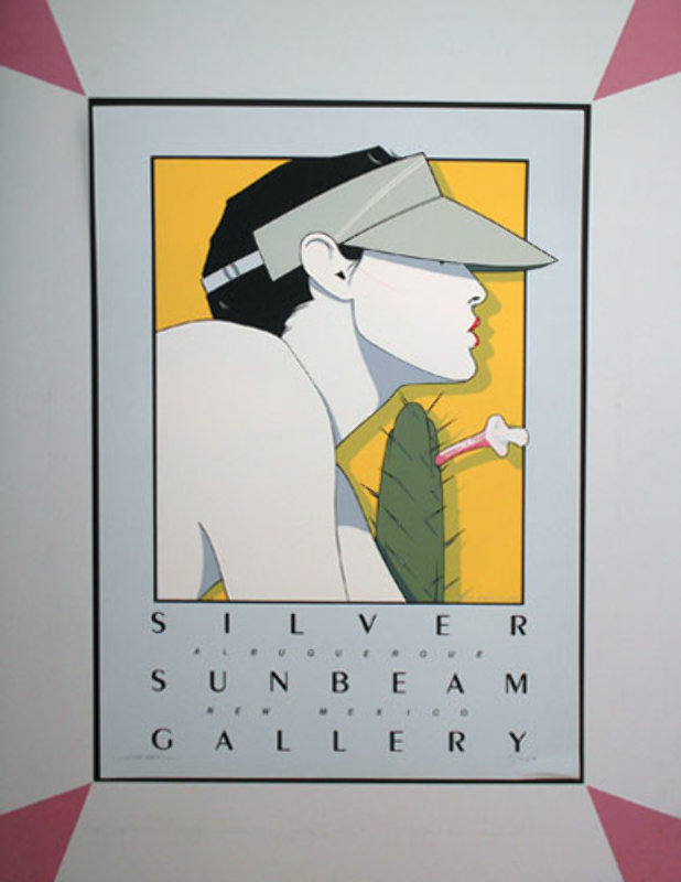 Diptych 1983 by Patrick Nagel