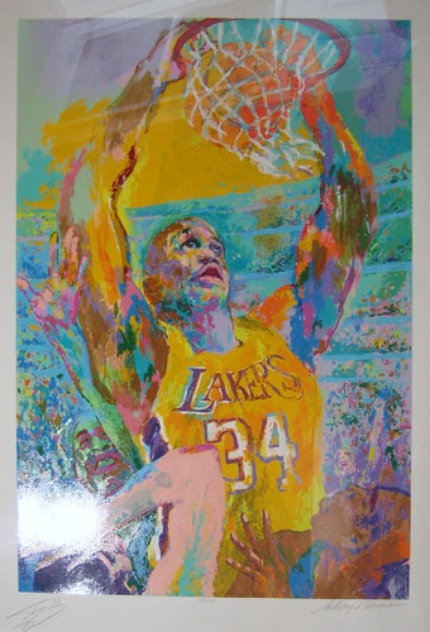 Magic Johnson 1988 by LeRoy Neiman