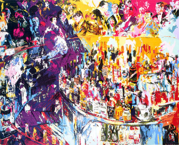 Toots Shor Bar by LeRoy Neiman