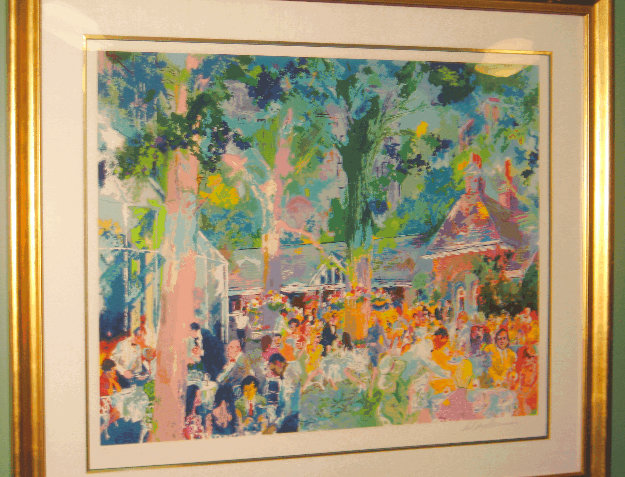 Tavern on the Green 1991 by LeRoy Neiman