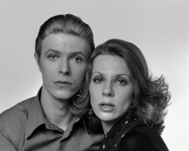 David and Angie Bowie by Tom Kelley