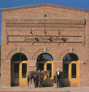 Donna Rose Galleries Sun Valley Idaho 1990 Not a one horse gallery